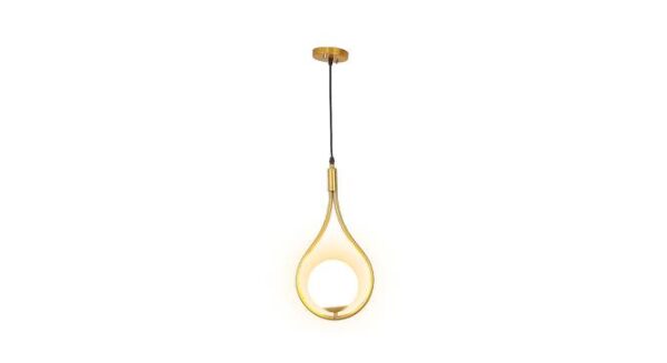 Walter Golden Metal Decorative Hanging Lamp - Image 5